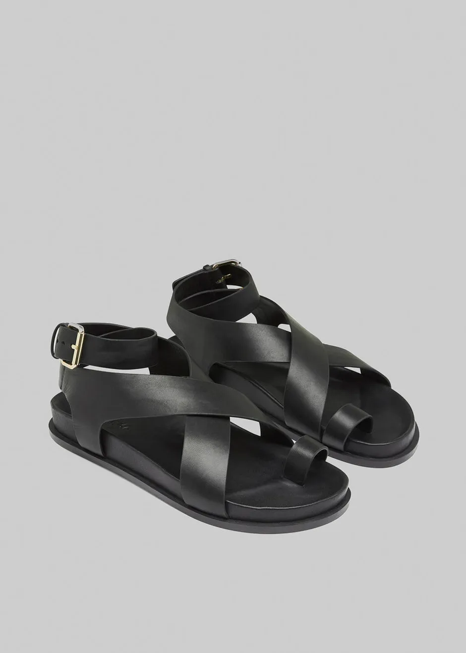 A.Emery The Jalen Sandal - Black