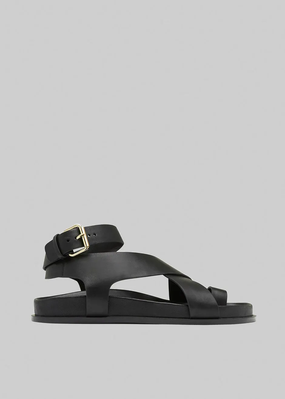 A.Emery The Jalen Sandal - Black