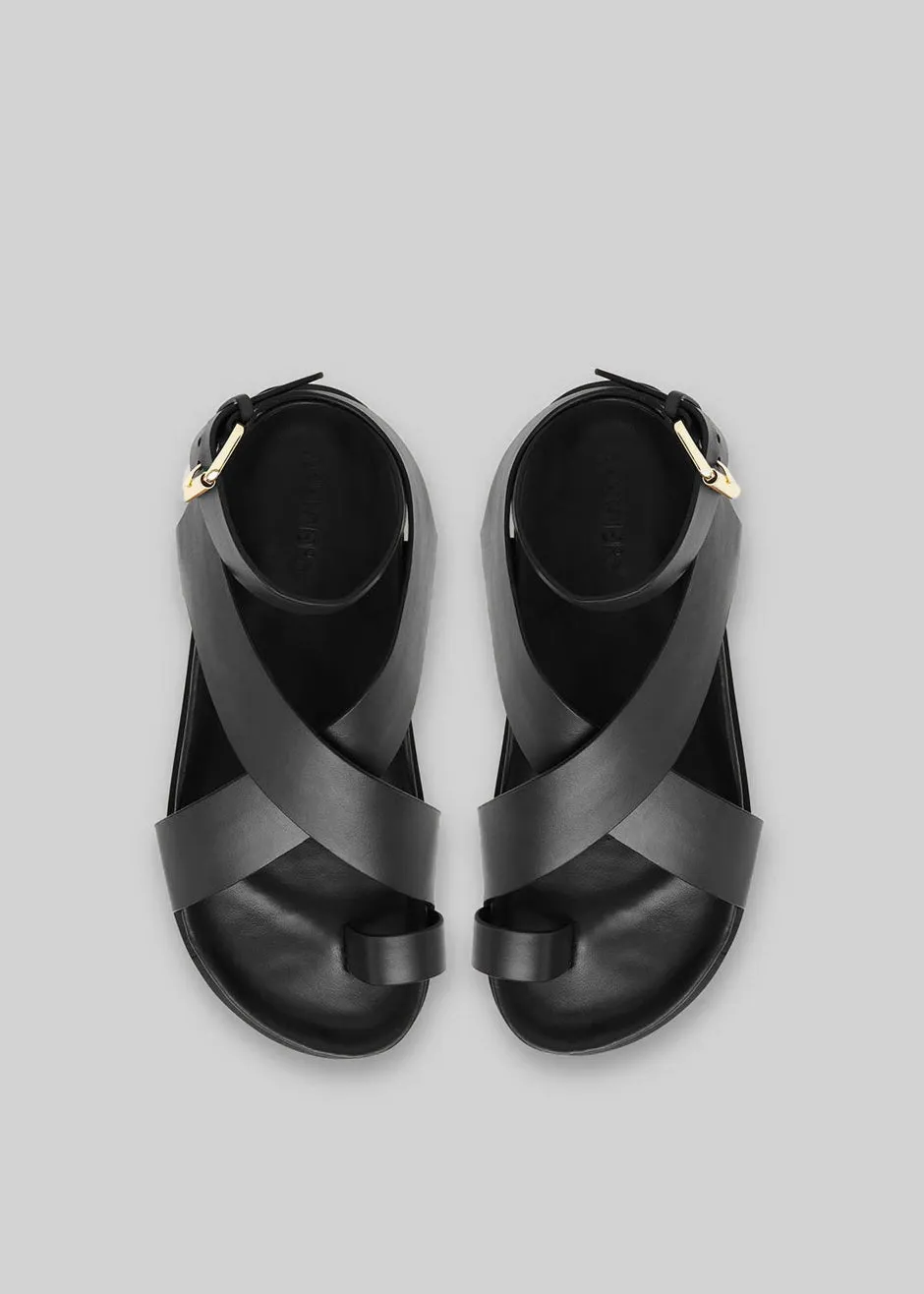 A.Emery The Jalen Sandal - Black