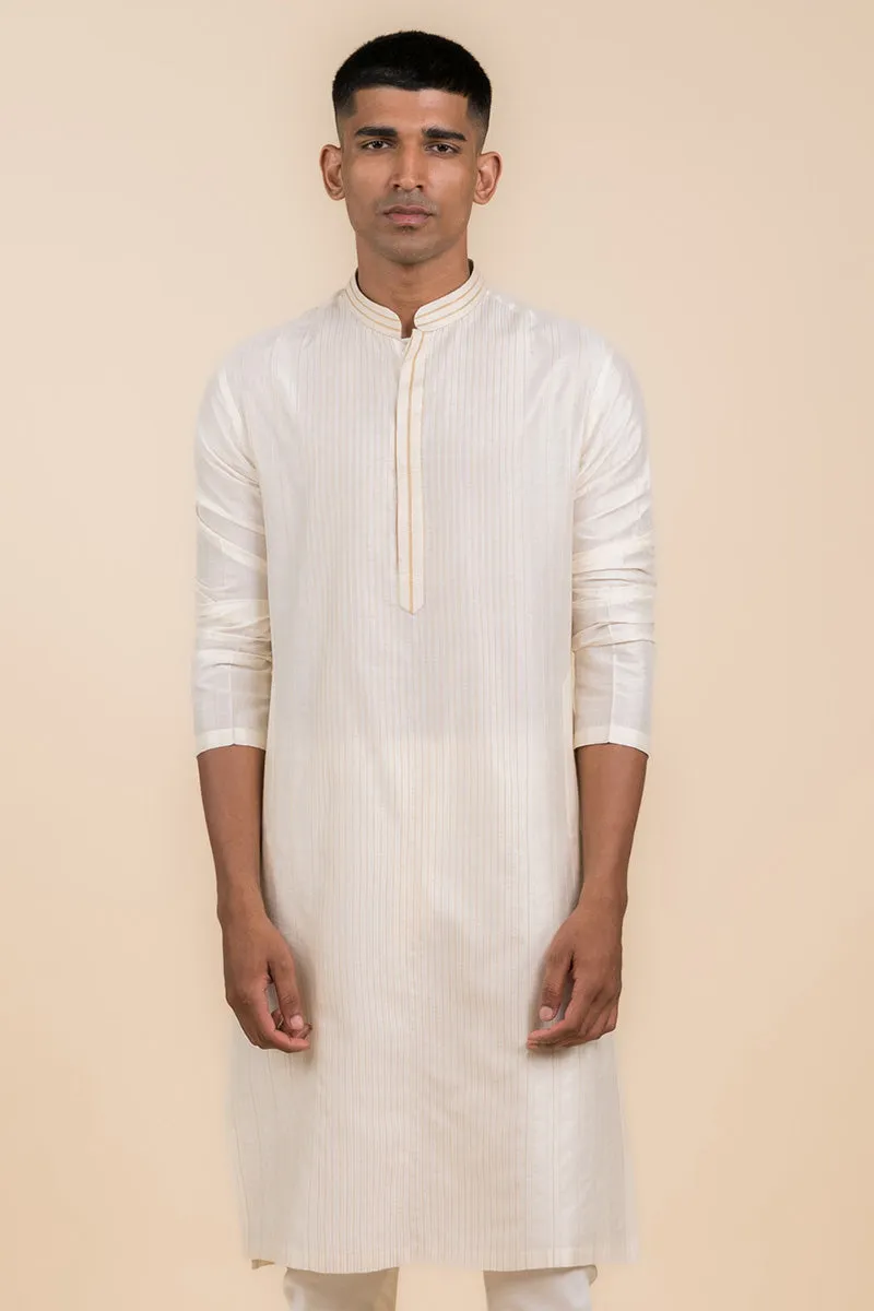 All Over Textured Kurta Set