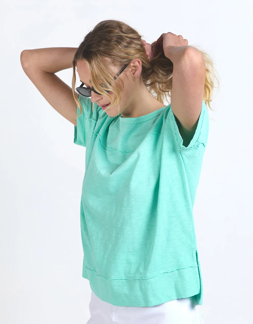 Allison Tee - Neon Mint