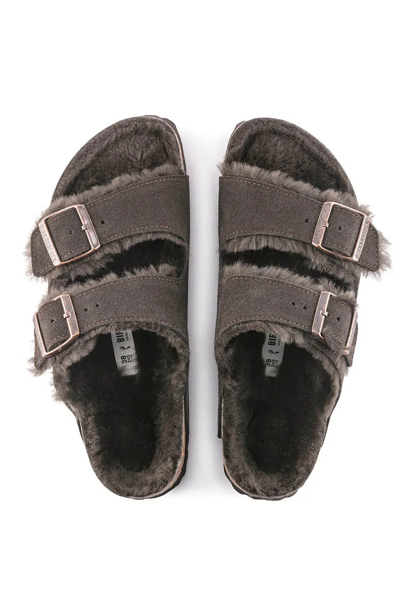 Arizona Shearling | Mocca Suede