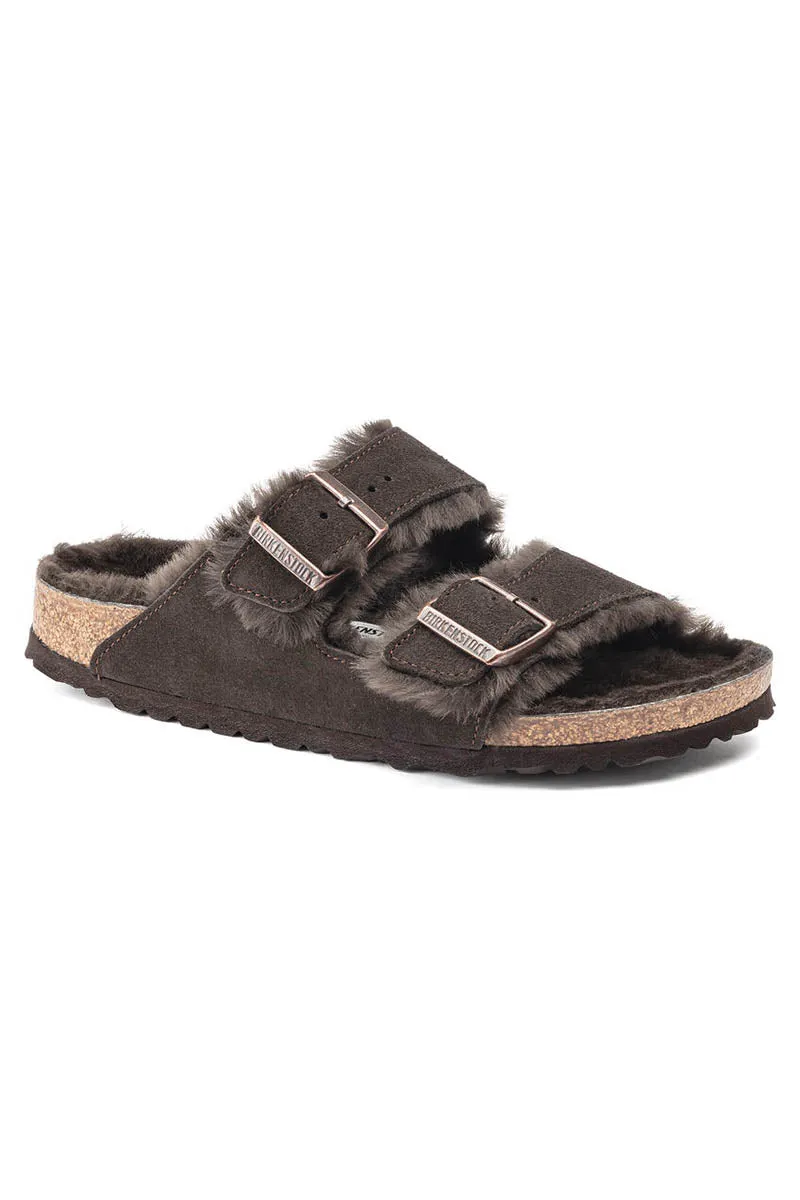 Arizona Shearling | Mocca Suede