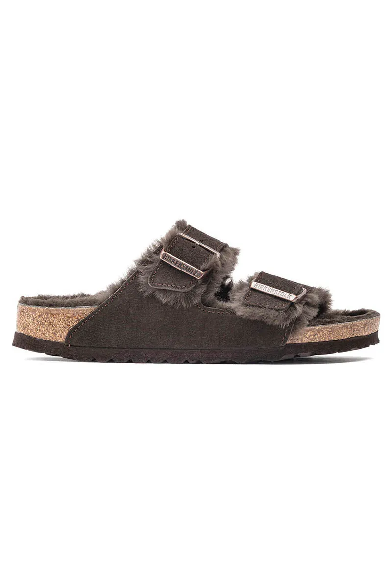 Arizona Shearling | Mocca Suede