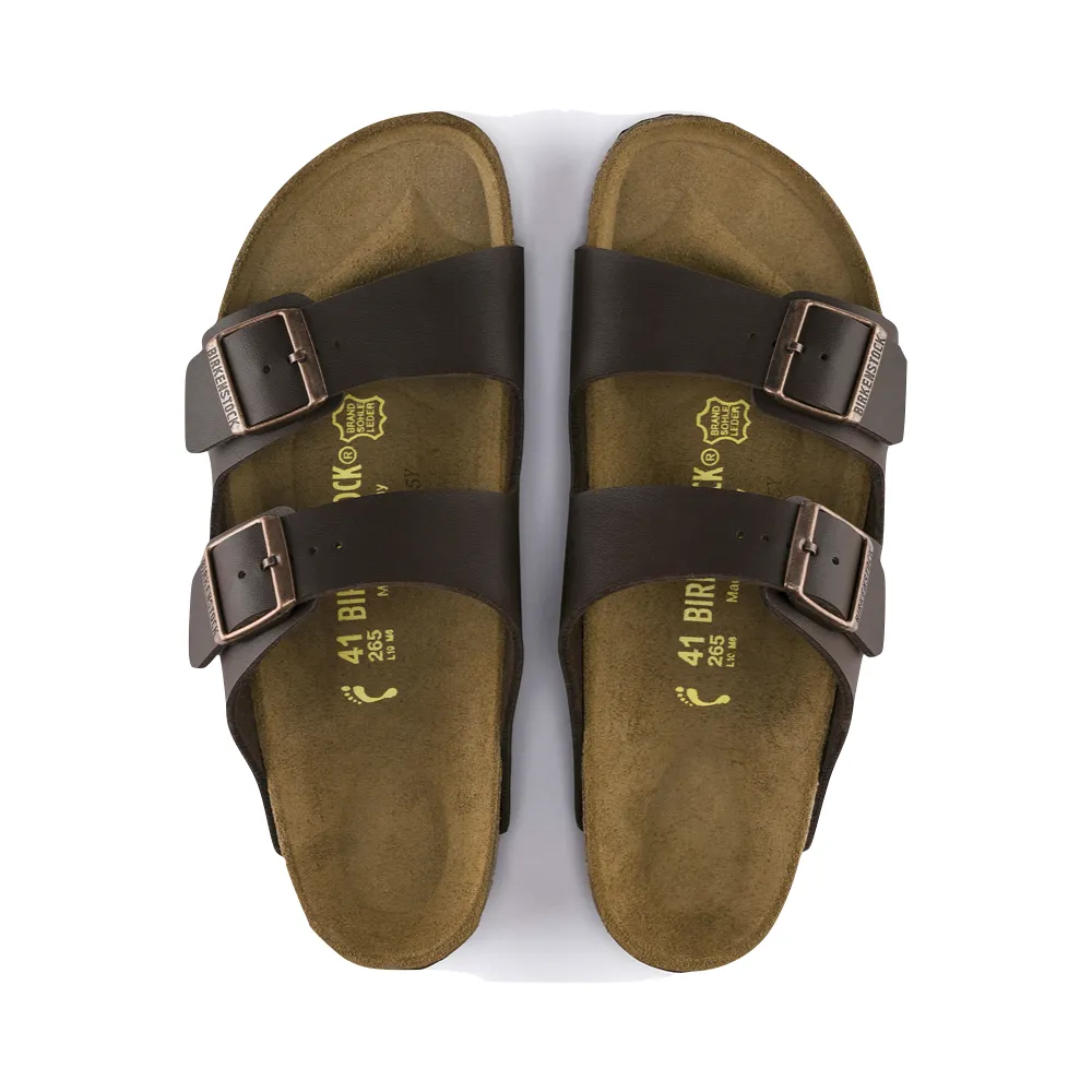 Birkenstock Arizona Birko-Flor Sandal in Brown