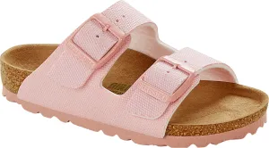 Birkenstock Arizona Kids Canvas  Girls Soft Pink Vegan Sandal