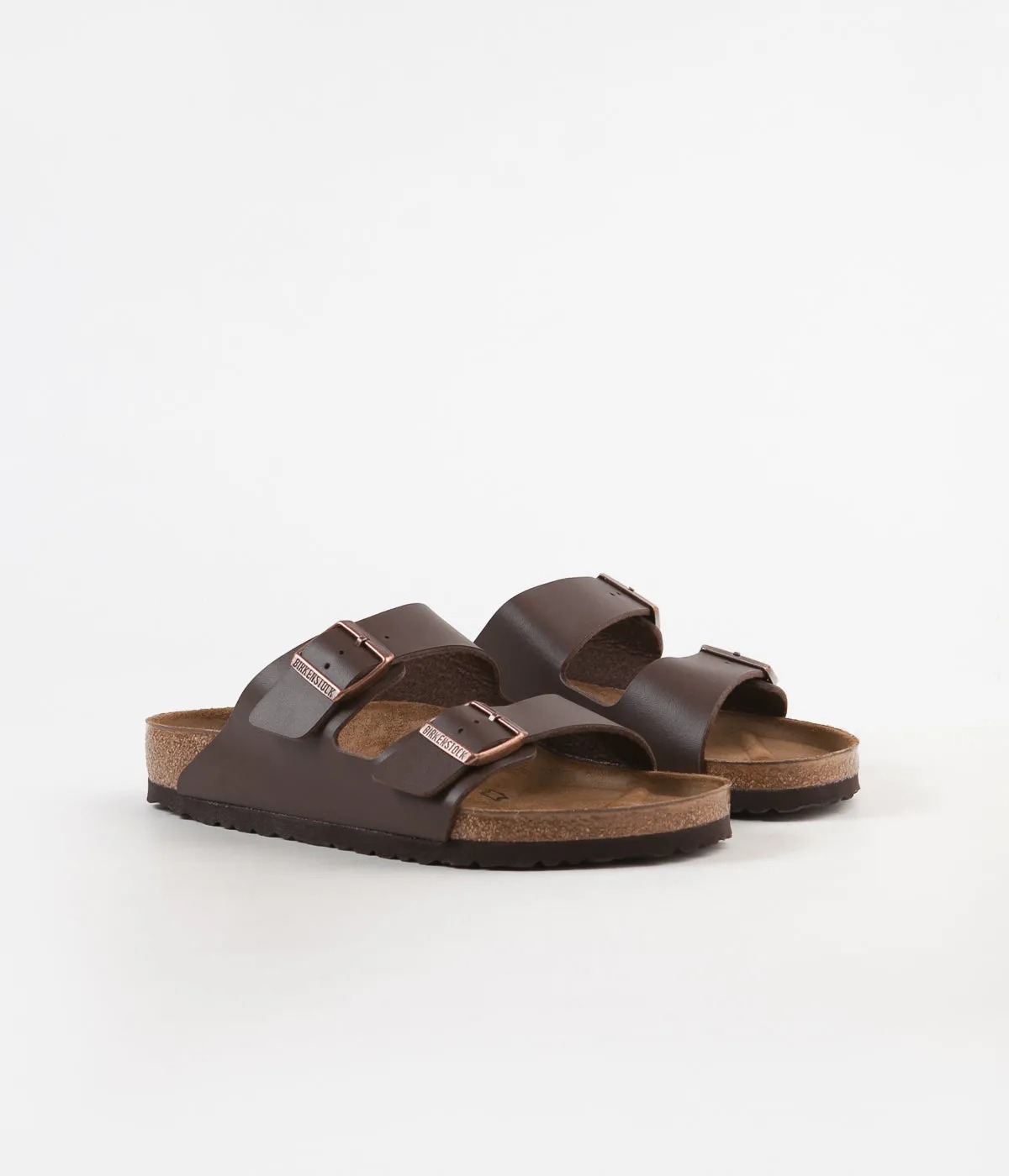 Birkenstock Arizona Sandals - Dark Brown