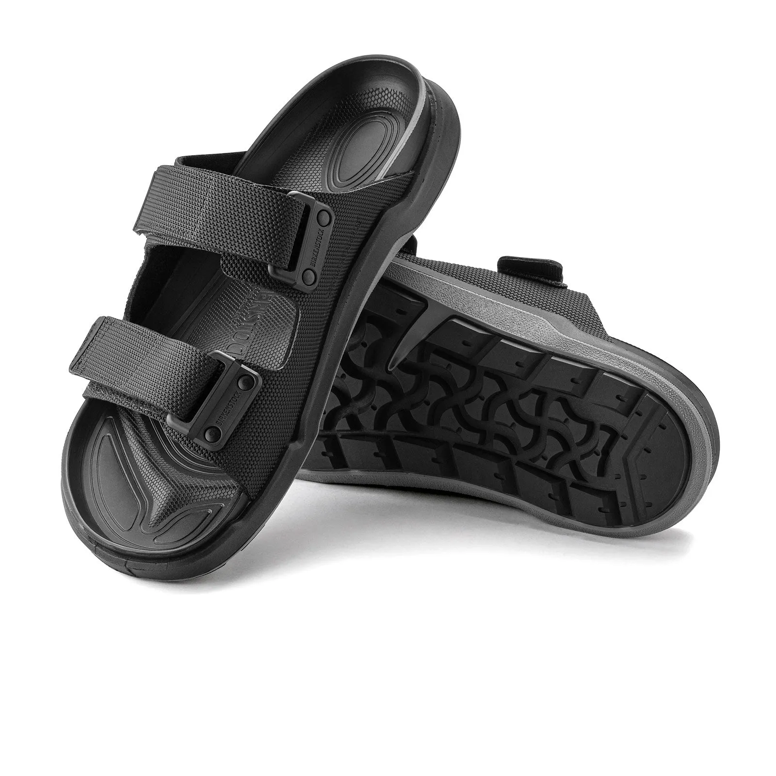 Birkenstock Atacama Slide Sandal (Men) - Black Birko-Flor Futura