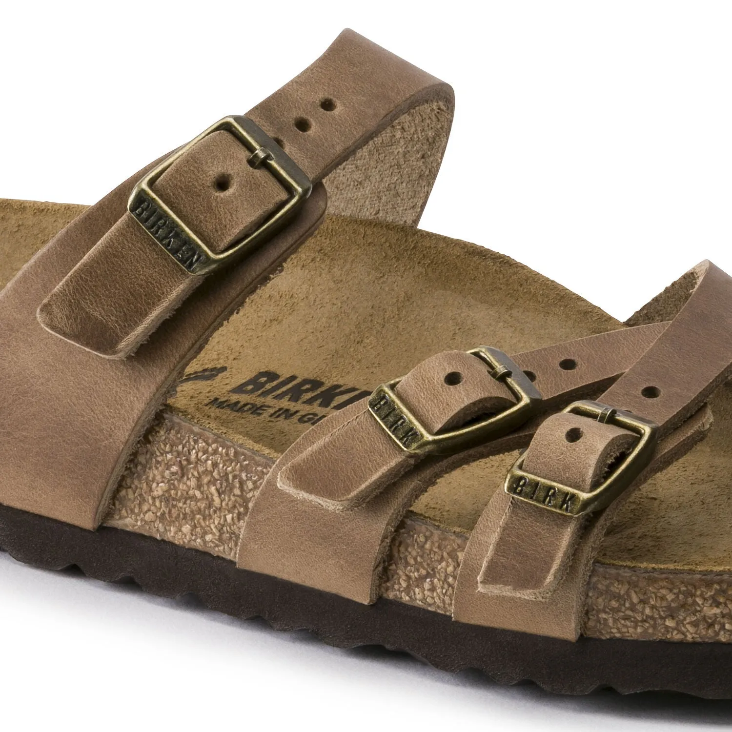 Birkenstock Franca Tobacco Oiled Regular