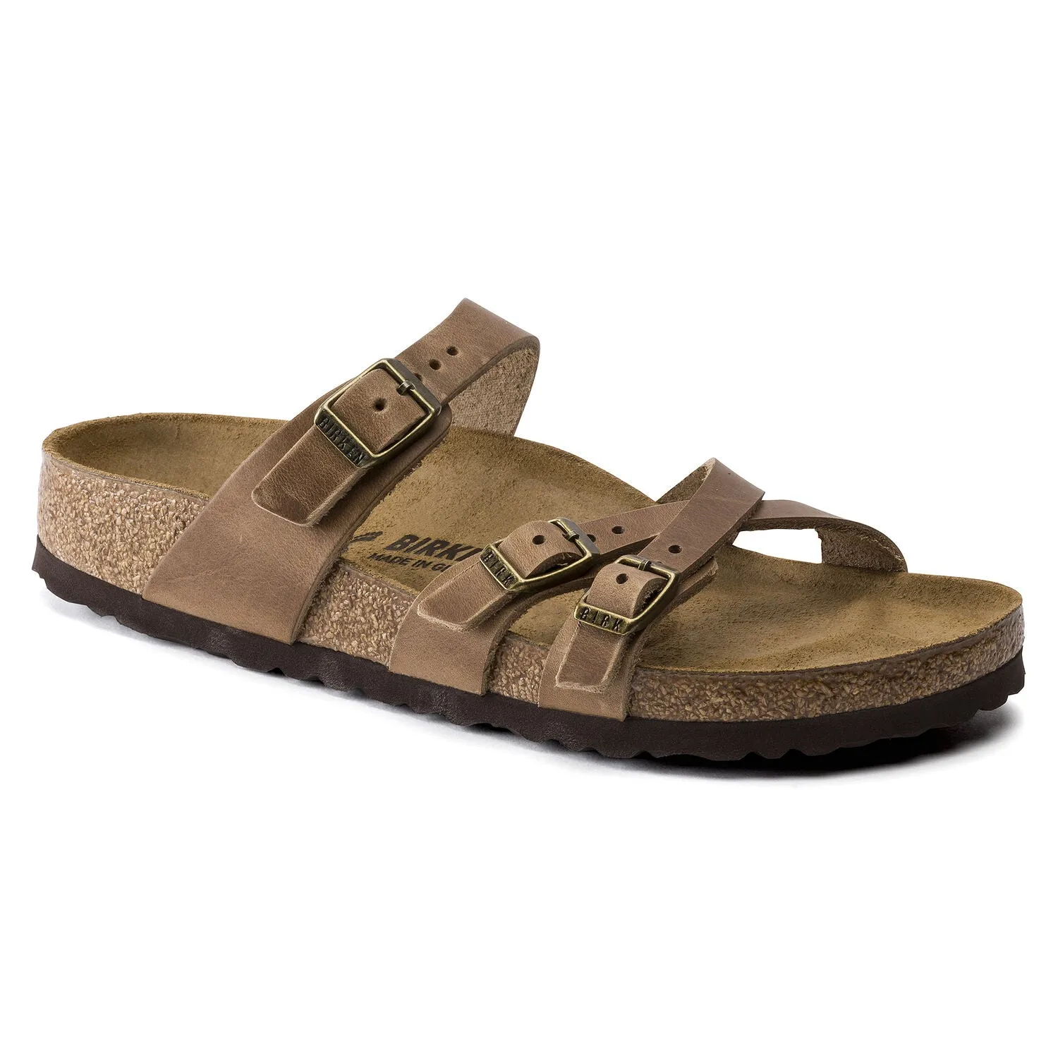 Birkenstock Franca Tobacco Oiled Regular