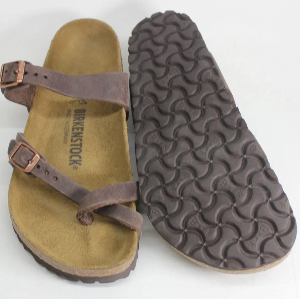 Birkenstock Mayari Habana Womens Comfort Leather Sandals - UK 5