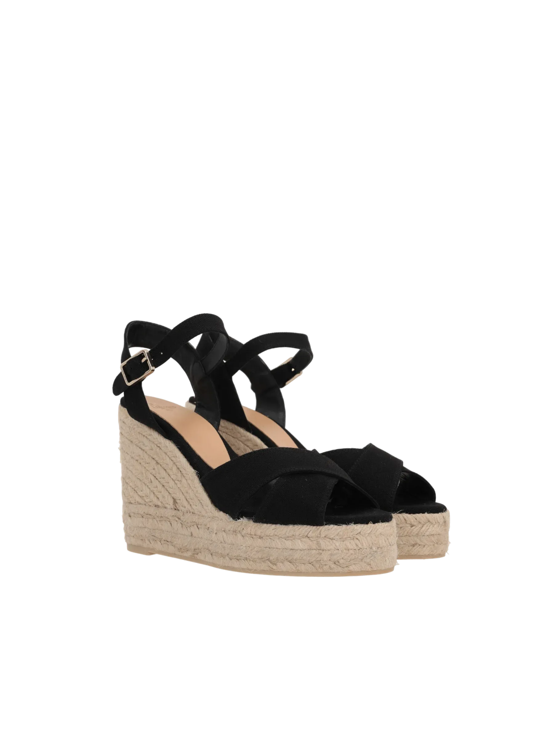 Blaudell Canvas Wedge Sandals