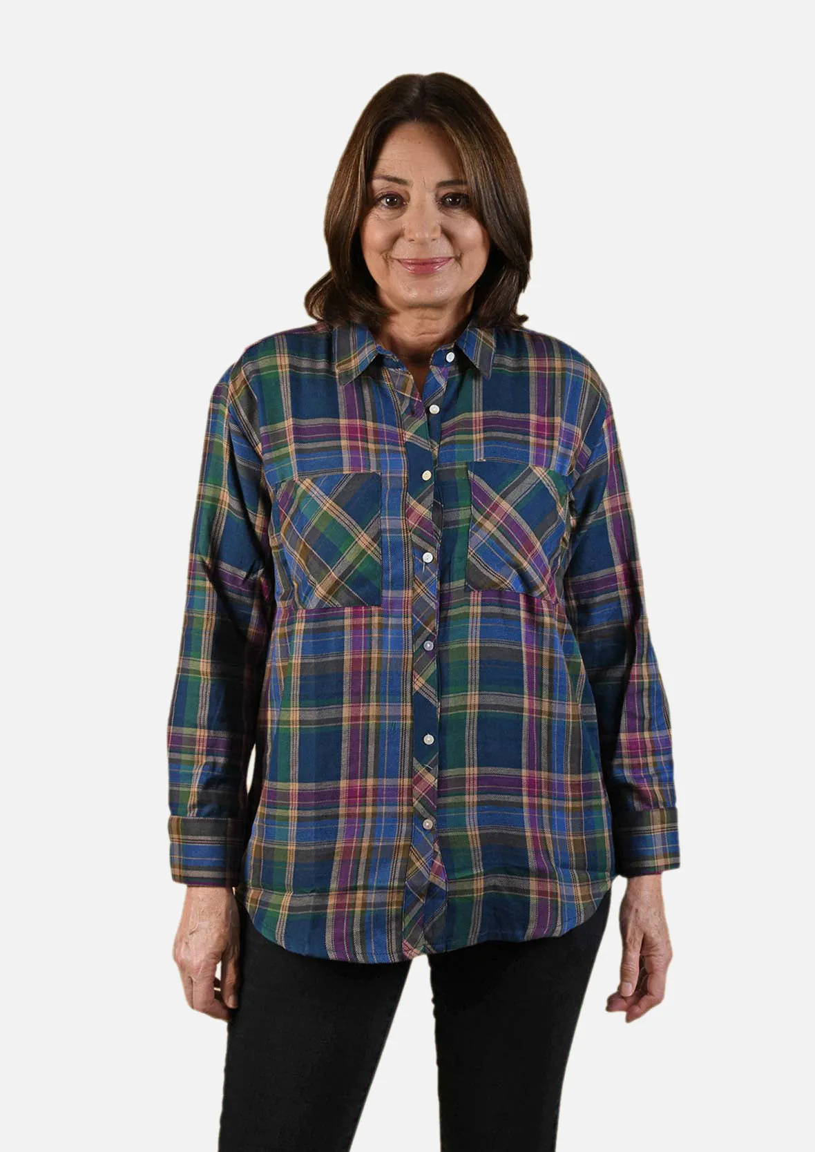 Check Shirt With Front Pockets