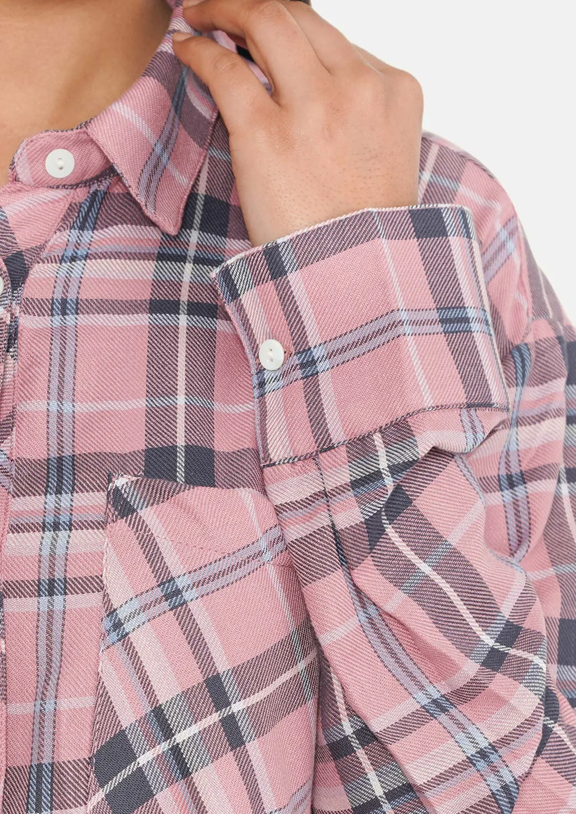 Check Shirt With Front Pockets