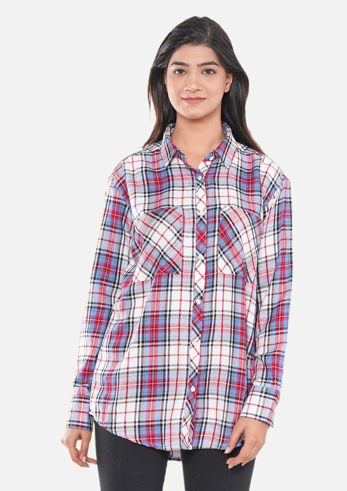 Check Shirt With Front Pockets