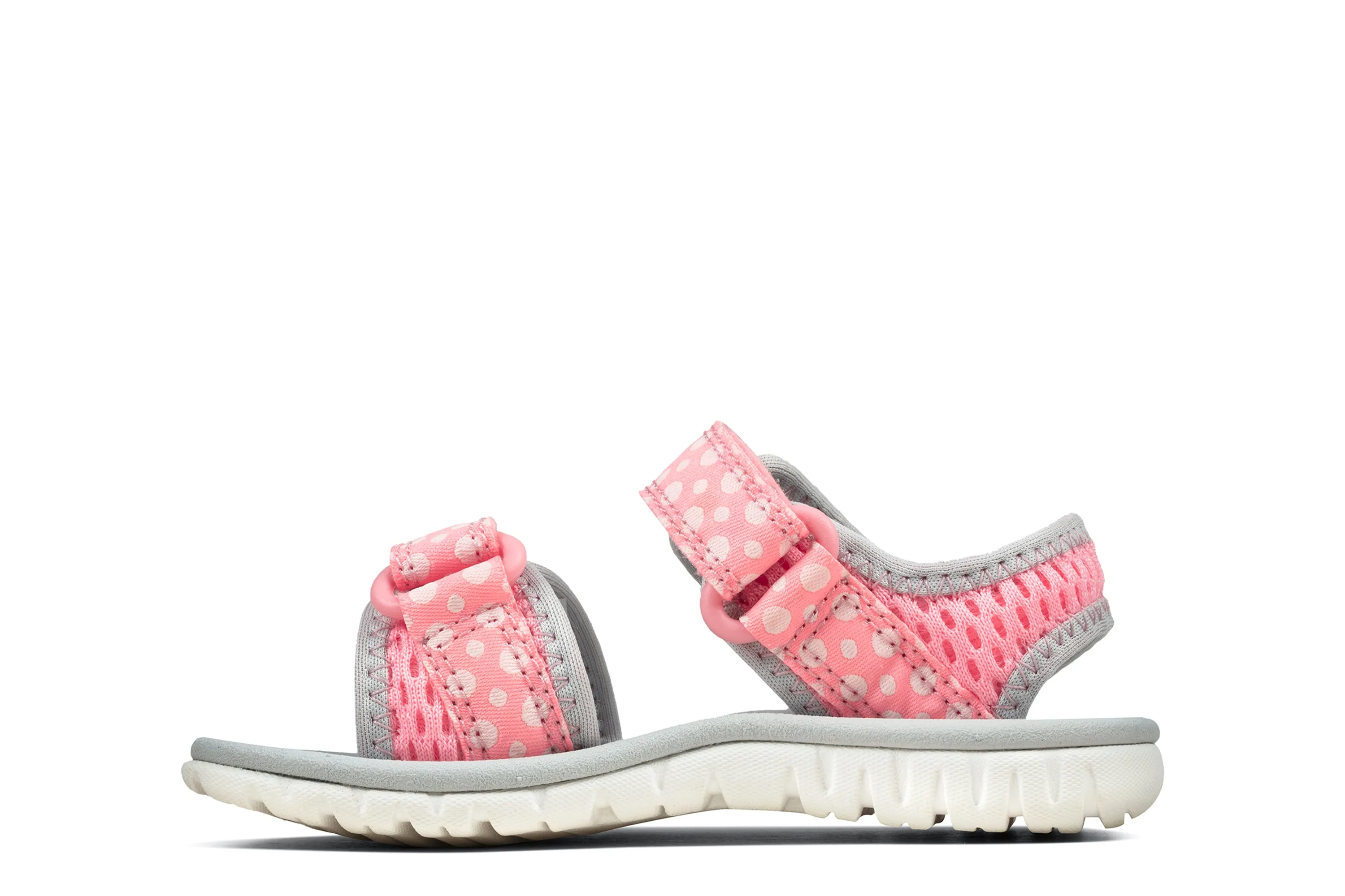 Clarks Surfing Tide Girls Pink Combi Sandal