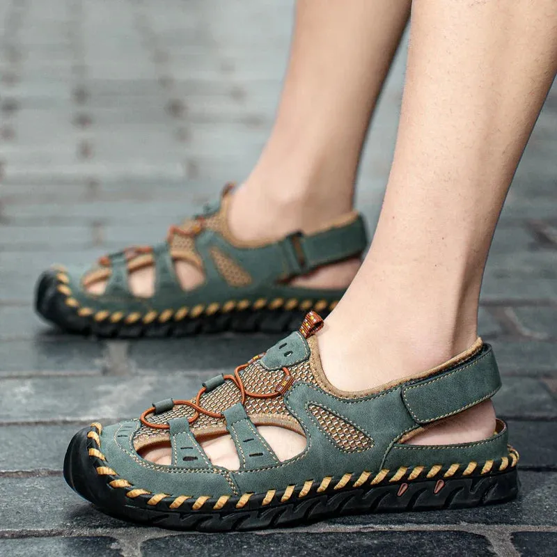 EcoGrip Leather Sandals