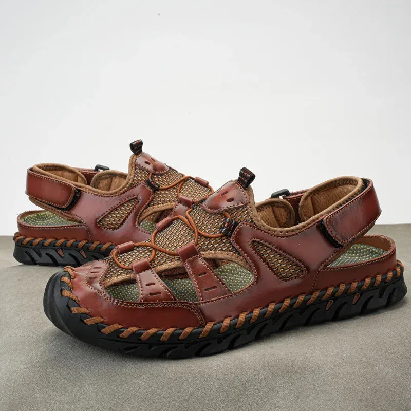 EcoGrip Leather Sandals