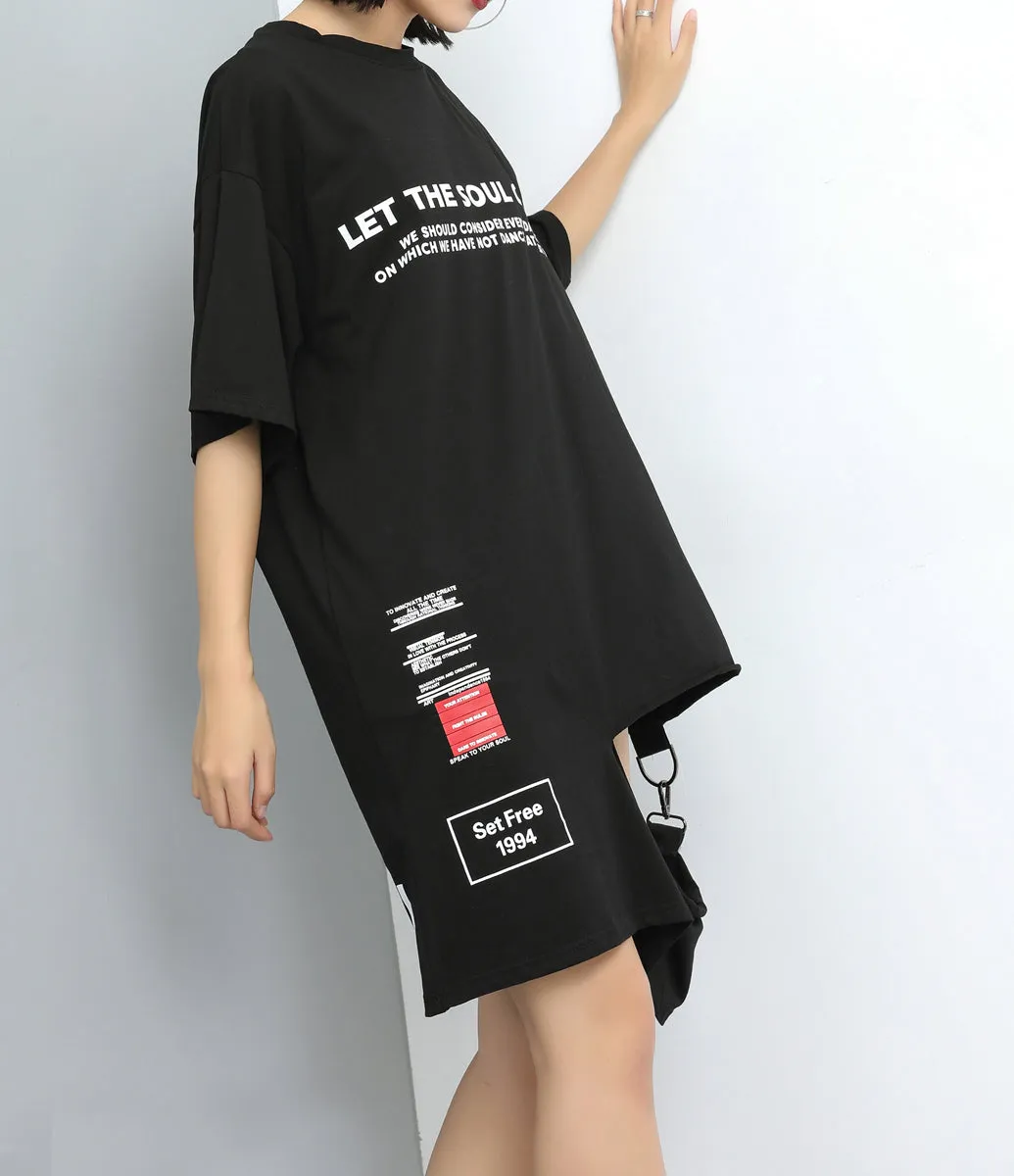 ellazhu Tshirt Dresses GY1781