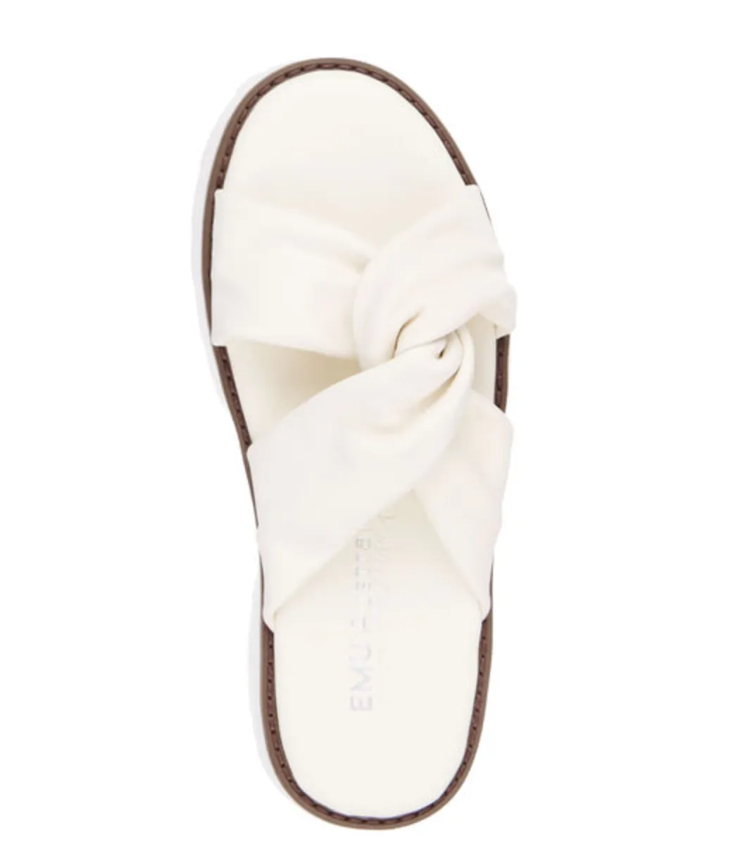 Emu Silky Sandal | Coconut