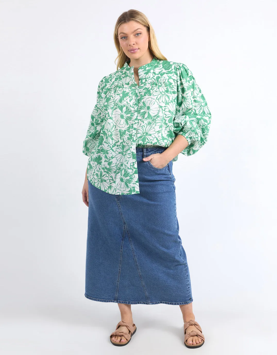 Florentina Blouse - Florentina Print