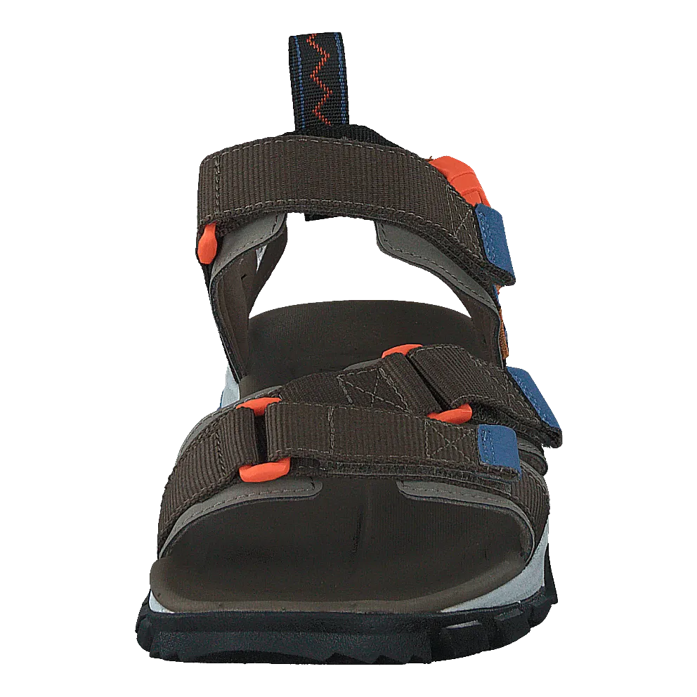 Garrison Trail Webbing Sandal Dark Green