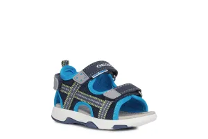 Geox Multy Boys Navy-Azure Blue Sandal