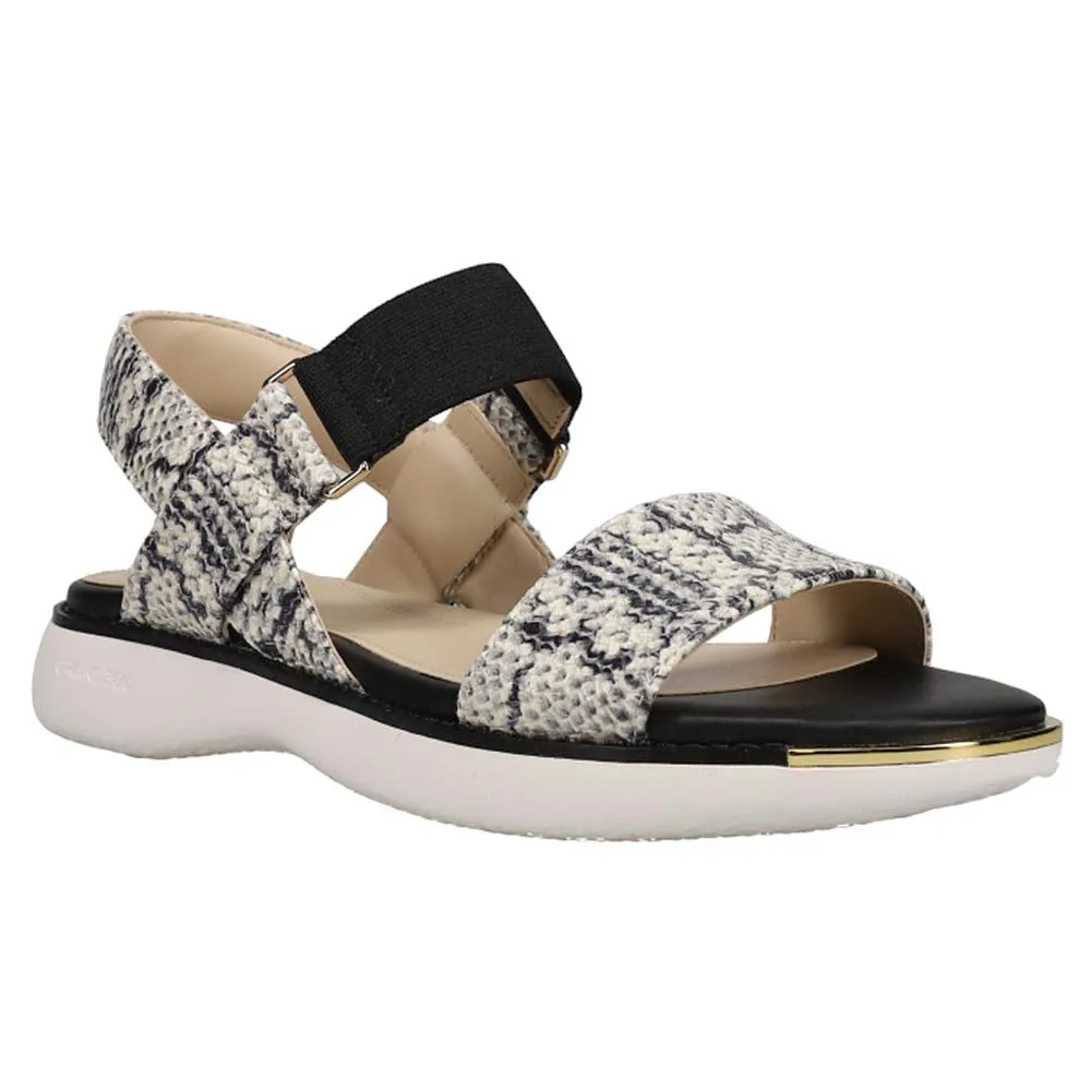 Grand Ambition Carmel Snake Slingback Sandals