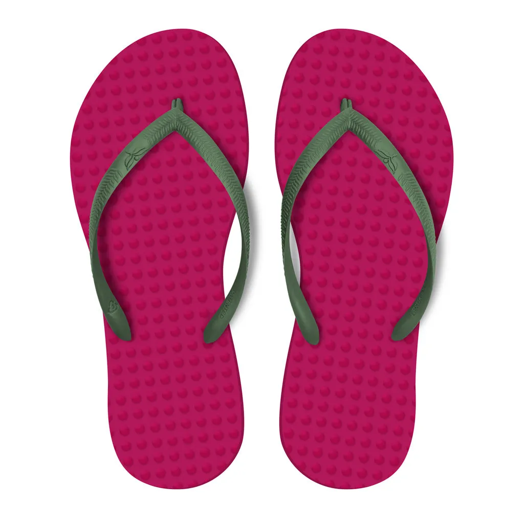 Green Flip Flops