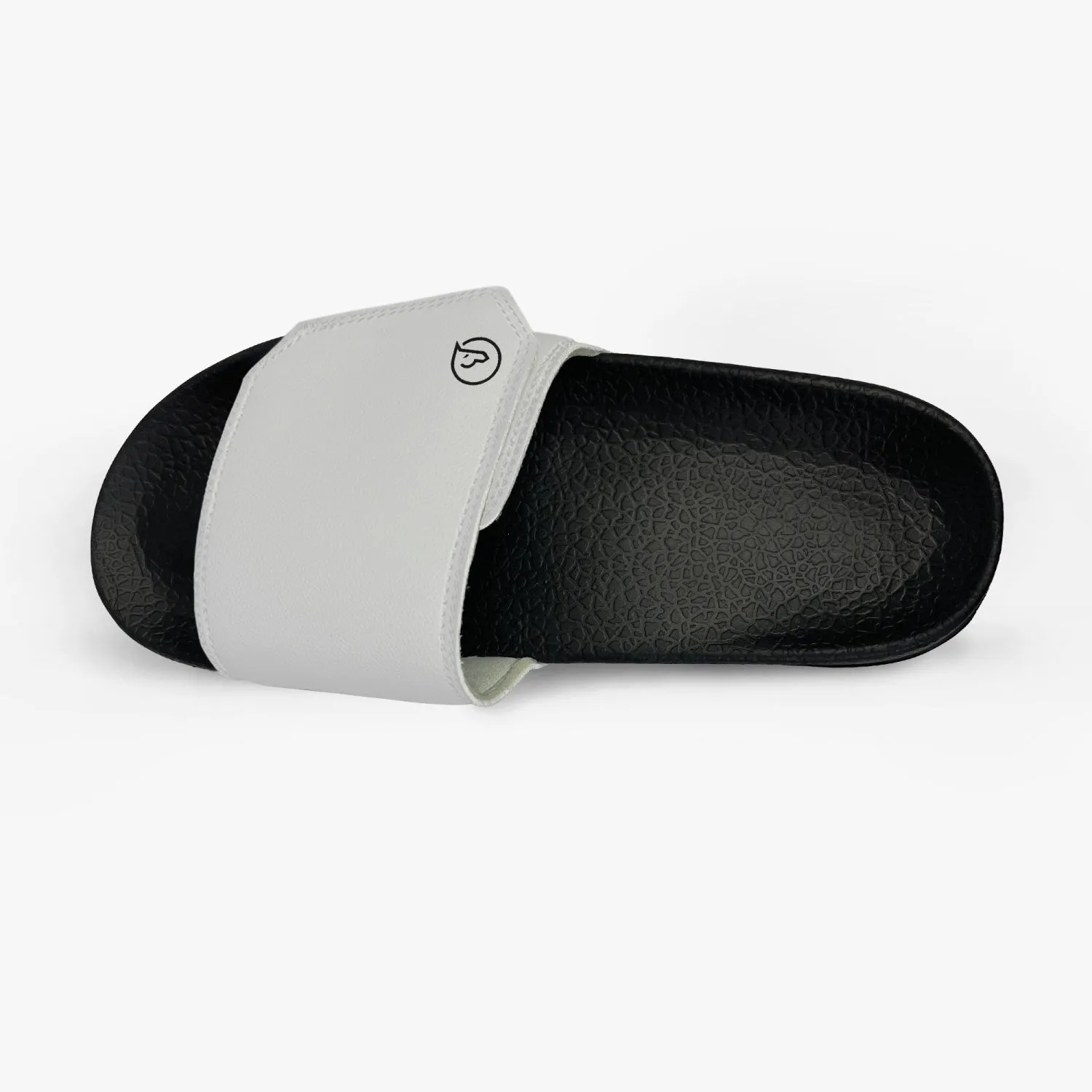 Humble Sportswear™ Men's Velcro Slides Silver