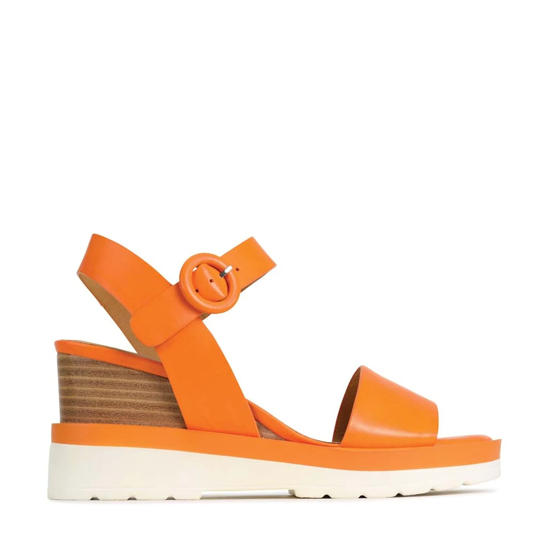 JADON LEATHER WEDGE  SANDALS