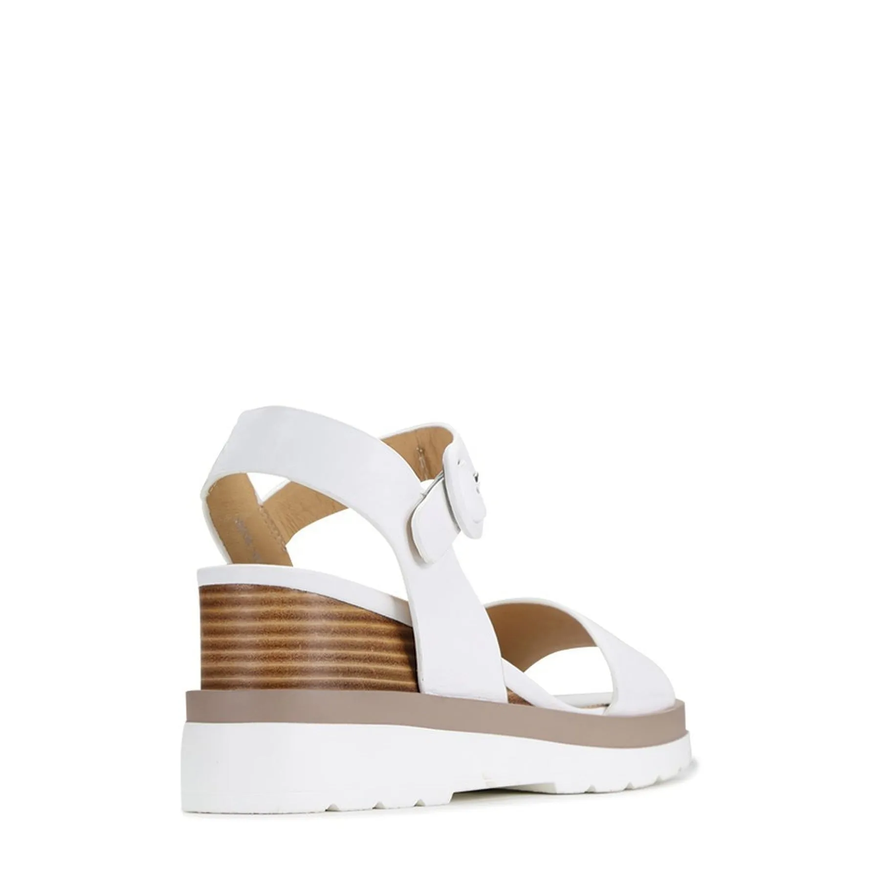 JADON LEATHER WEDGE  SANDALS