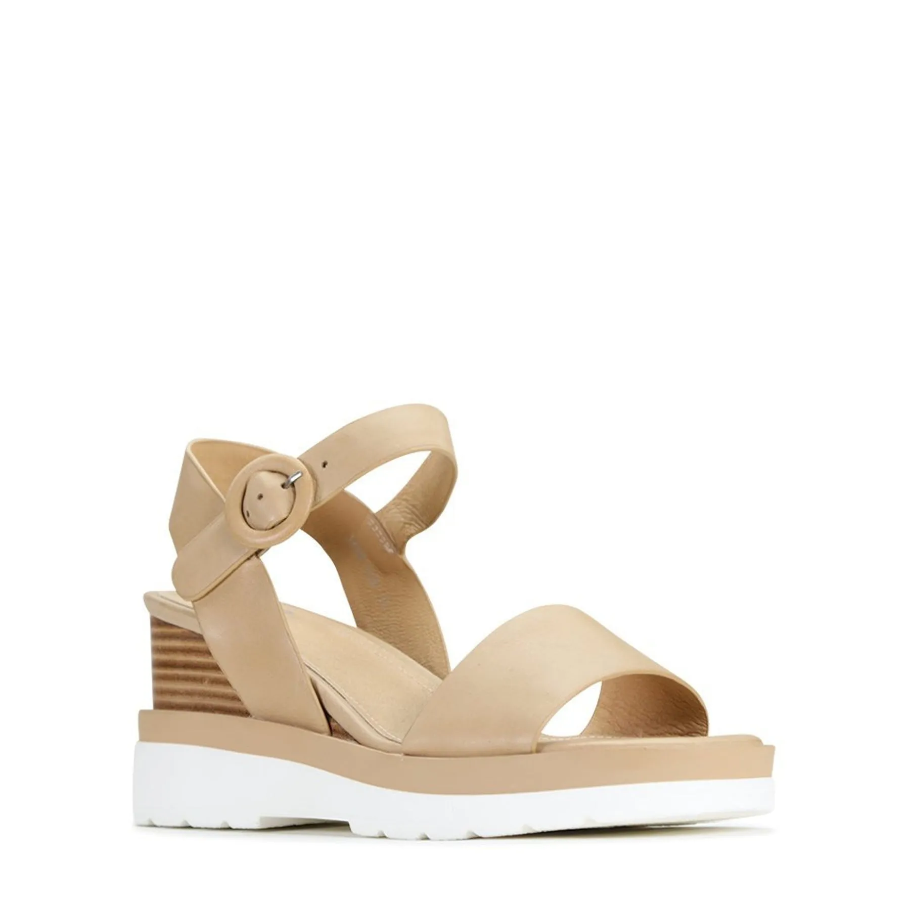 JADON LEATHER WEDGE  SANDALS