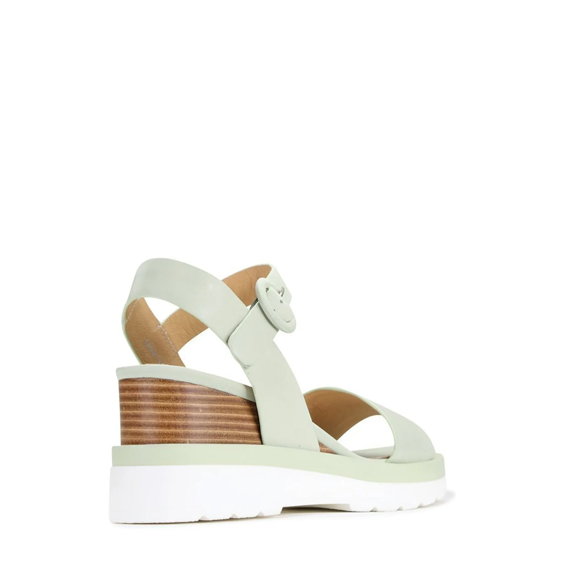 JADON LEATHER WEDGE  SANDALS