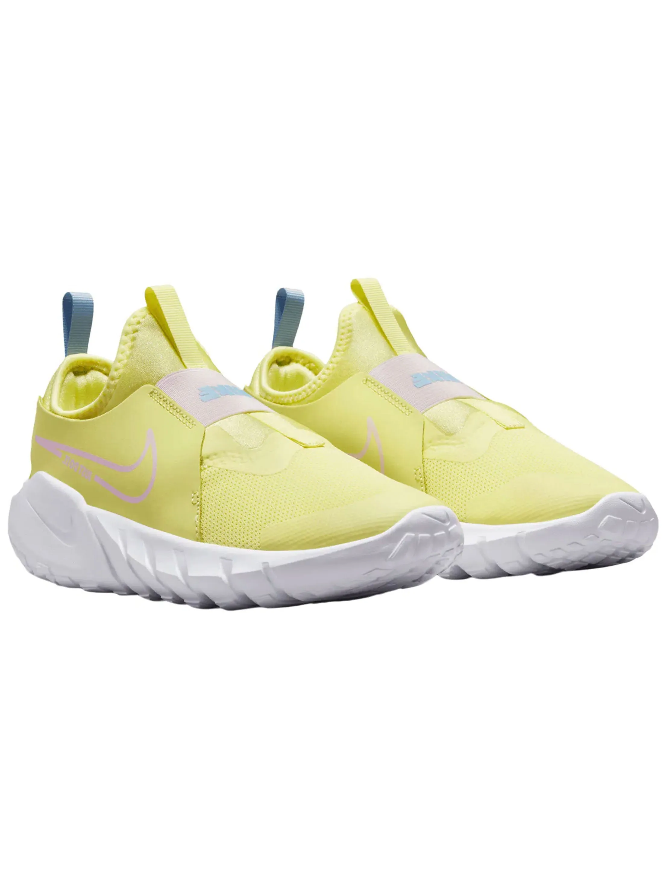 Kids Boy Logo Print Slip On Sport Shoes,Yellow