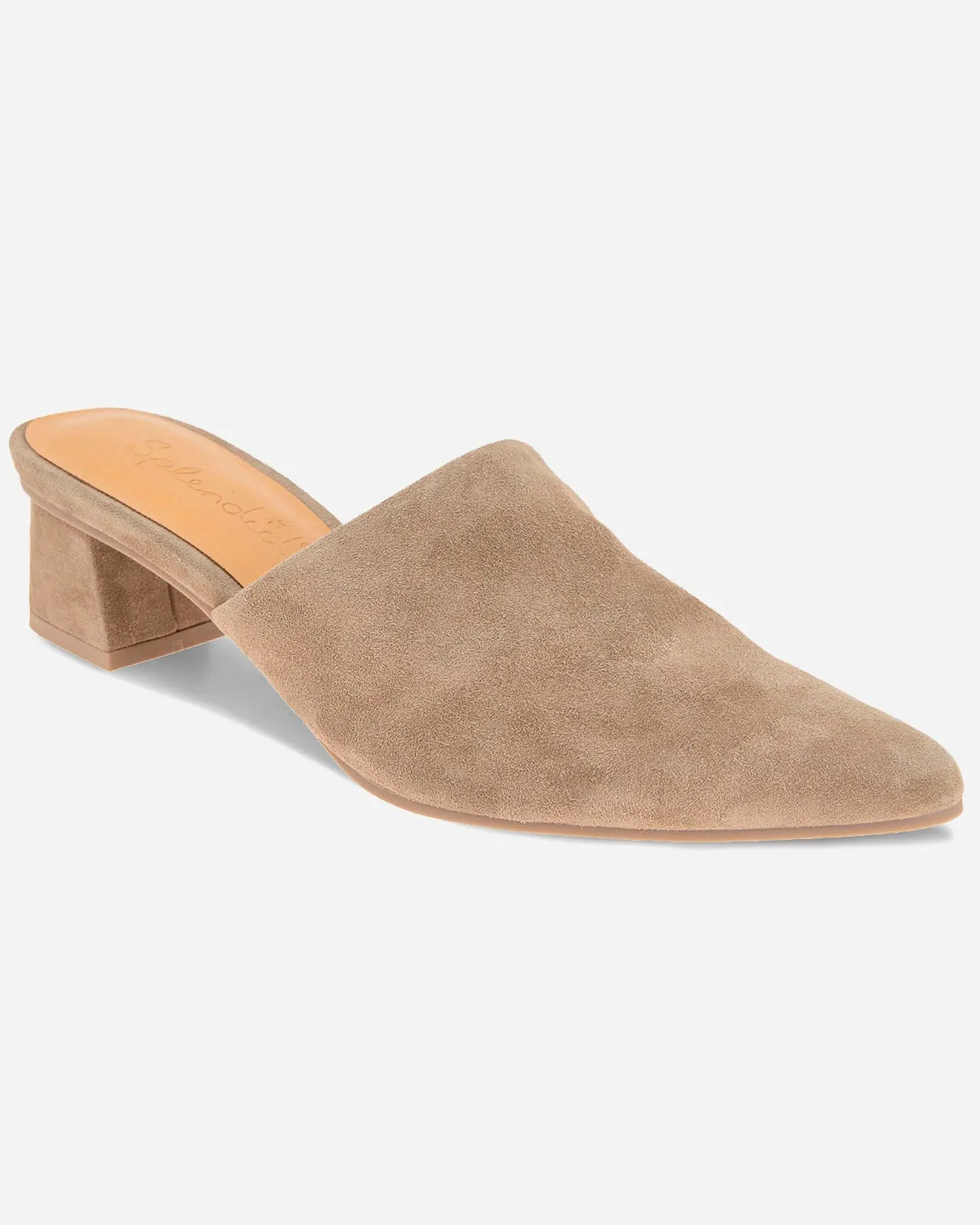 Lorelei Suede Mule in Sand