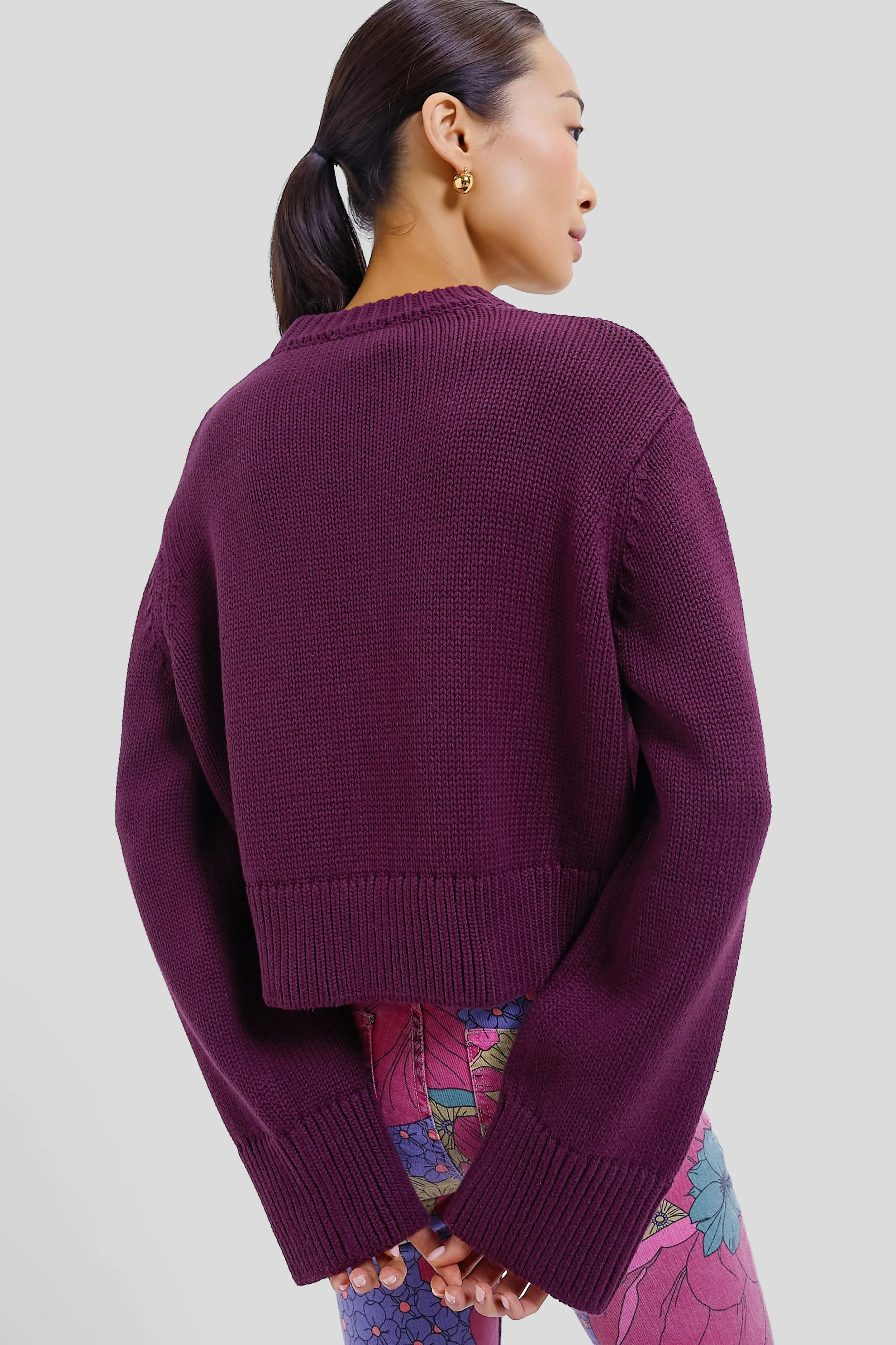 Merlot Aiden Sweater