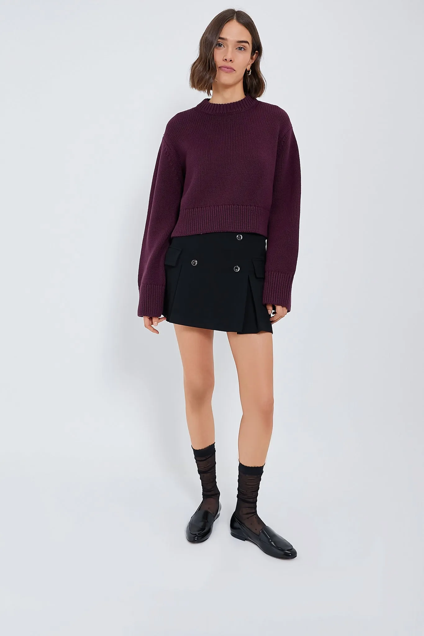 Merlot Aiden Sweater