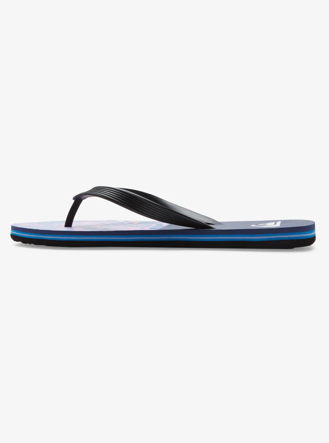 Molokai Art II Sandals - Black/Blue/Pink