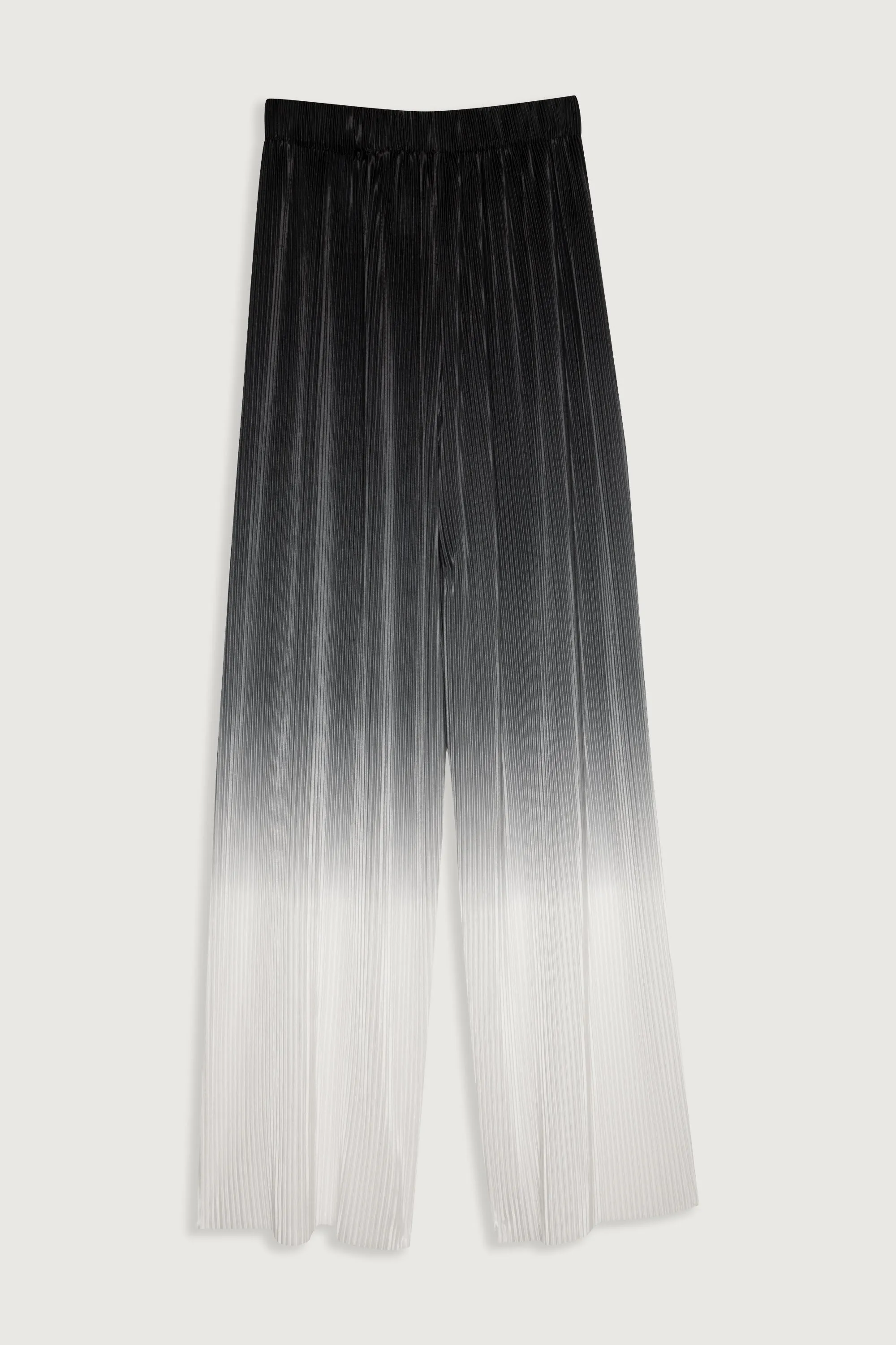 OMBRE PLEATED WIDE LEG PANT