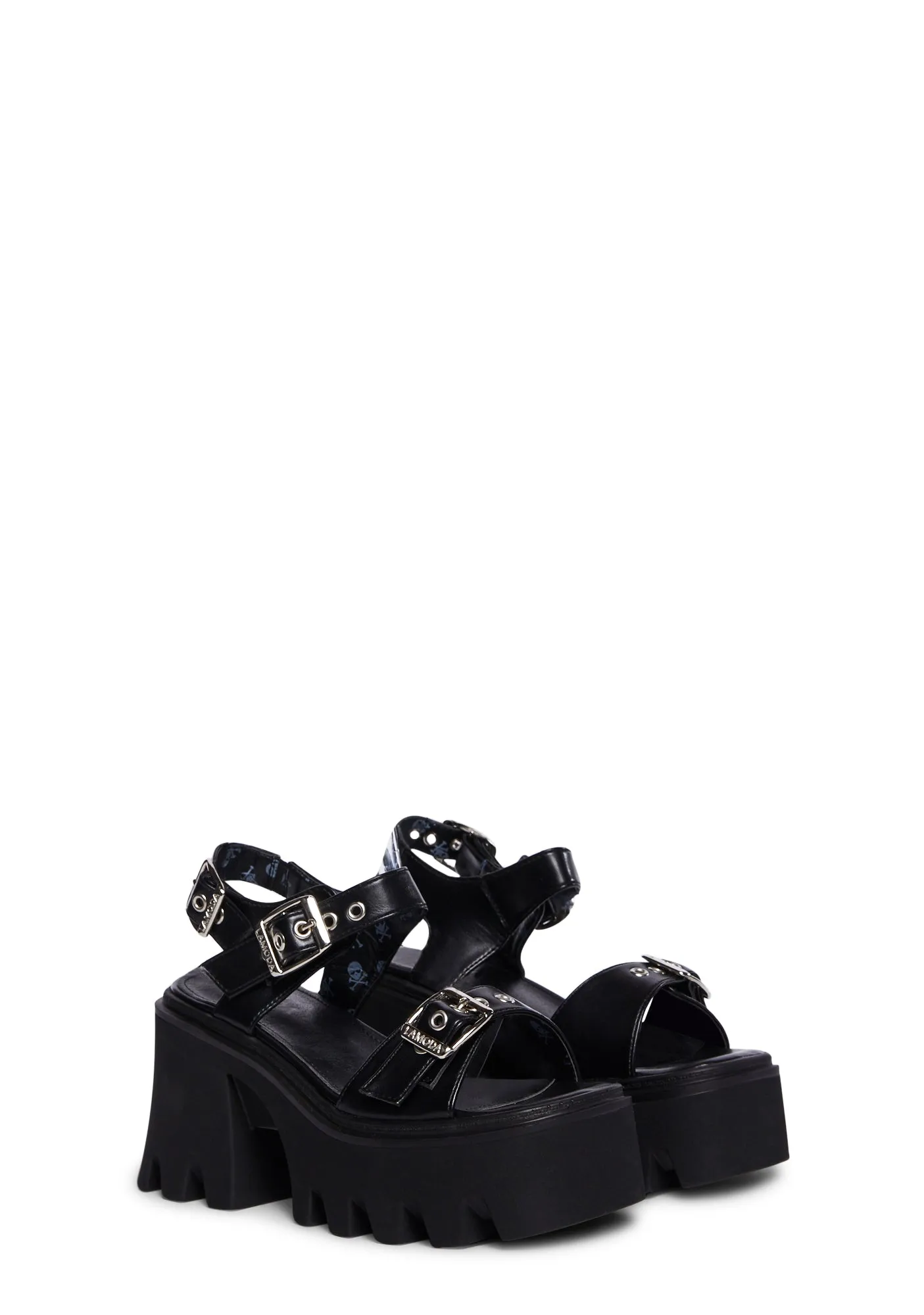 On Hold Platform Sandals