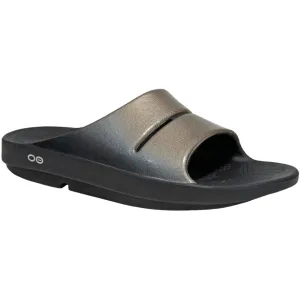 OOfos Women's OOahh Luxe Latte Sandal