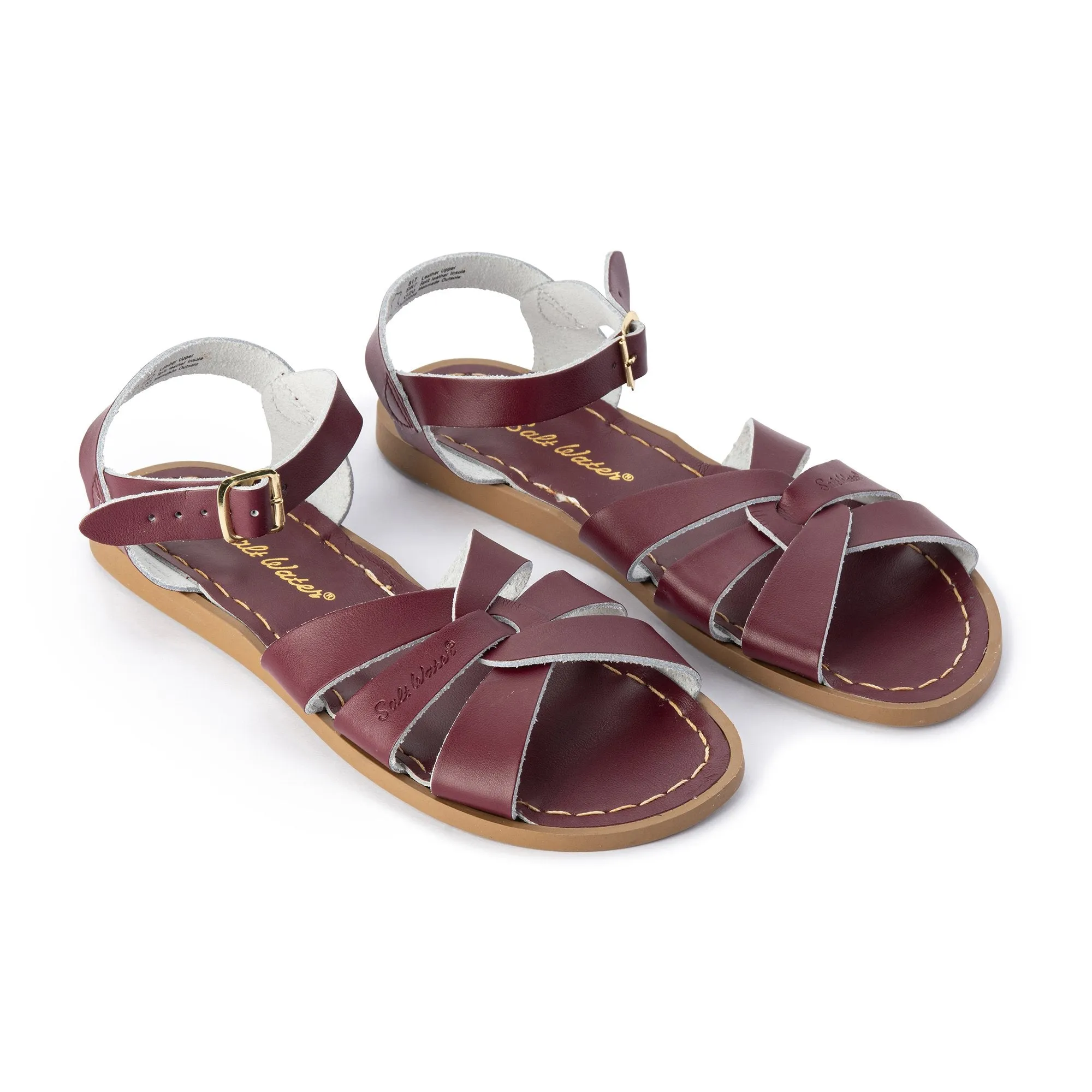 Original Salt Water Sandal - Claret (Adult)