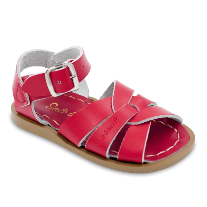 Red Classic Salt Water Sandals