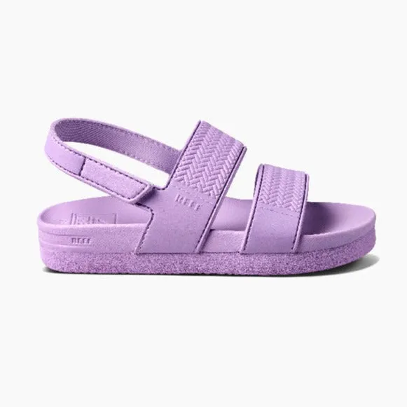 REEF Girl's Little Water Vista Sandals Lavender