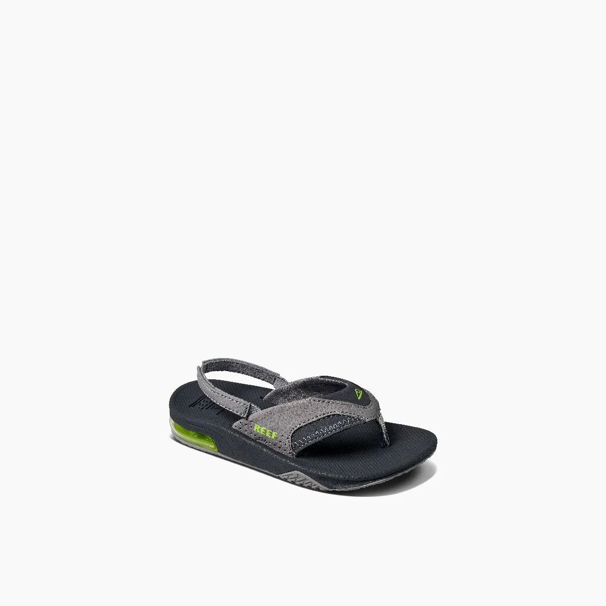 Reef Little Fanning Sandal-Grey/Volt