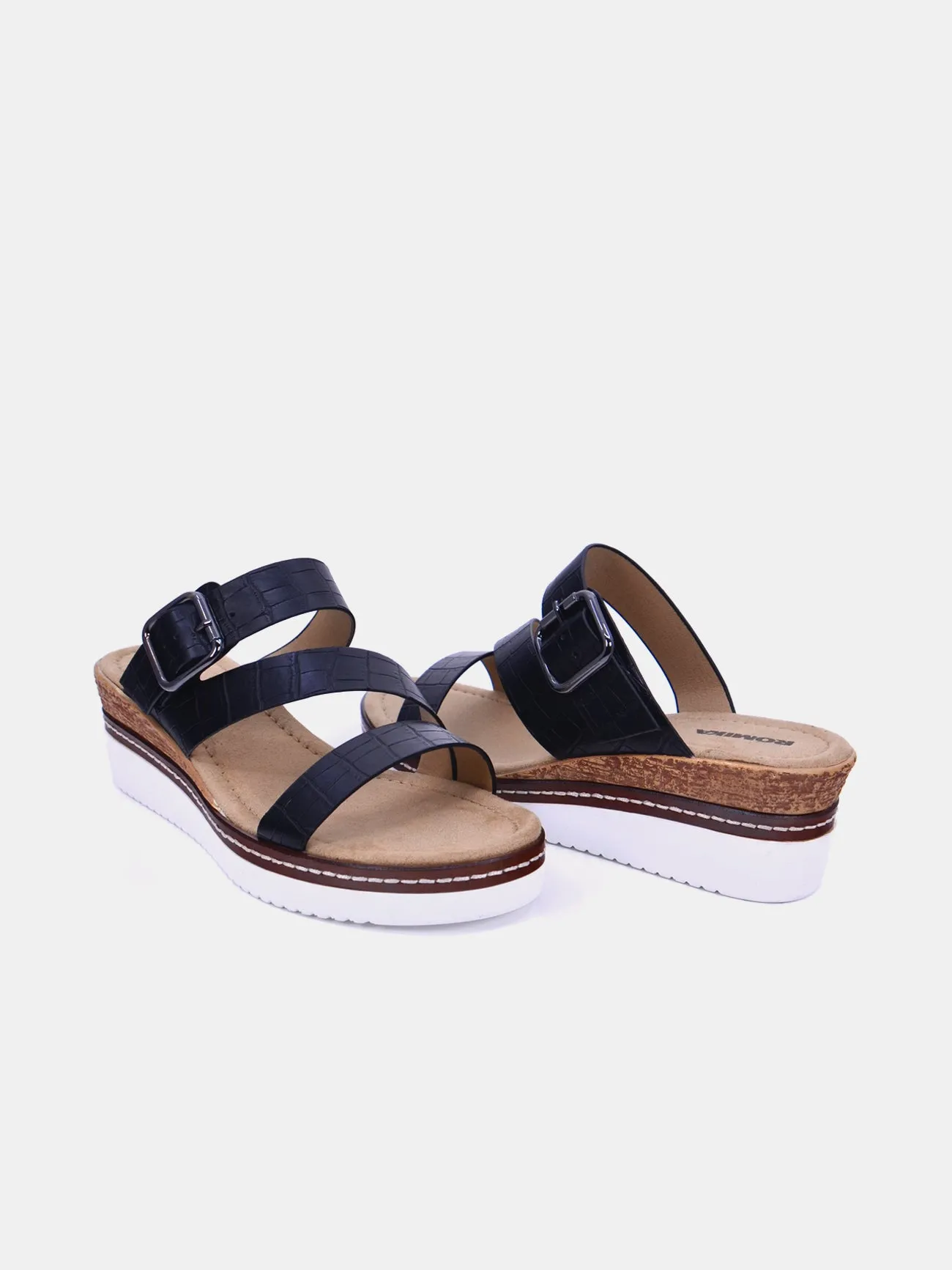 Romika 91404-AR655 Wedge Sandals