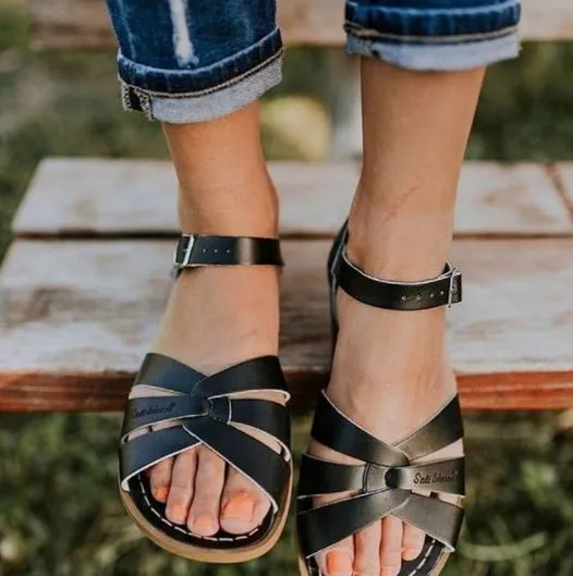 Salt Water Sandals - Adults - Black