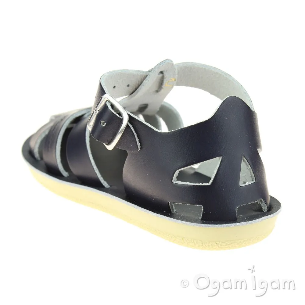 Salt-Water Shark Boys Girls Navy Waterfriendly Sandal