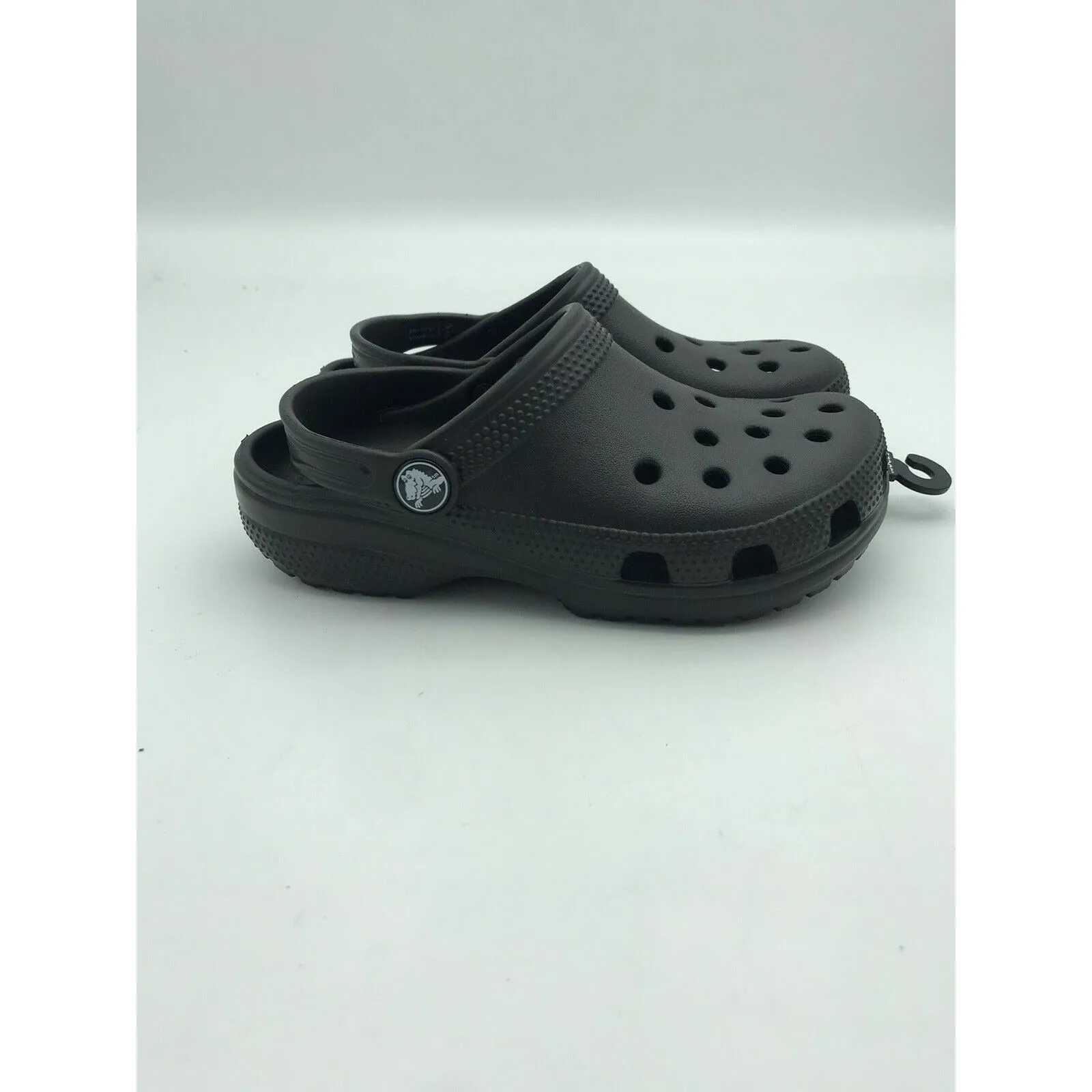 Size 13Y Kids Black crocs, New without box